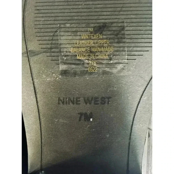 Nine West Texen Bootie Black Women’s Size 7M - Picture 6 of 7